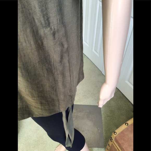 H&M Army Green/Taupe Summer Top - Picture 5 of 9